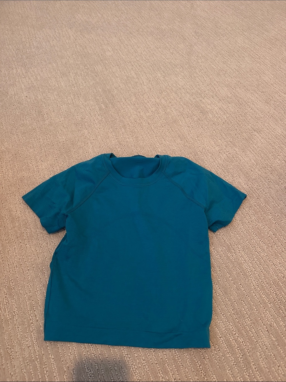 lululemon athletica Kids Short Sleeve Tee in Teal Blue